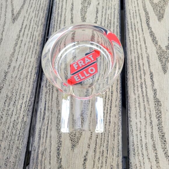 Fratello Clear Glass Ashtray - Picture 1 of 6